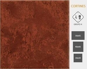 Ceramica Cortines 30X45 Cotto Cortines 2° Calidad