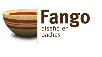 Bacha Artesanal Fango Ceramica De Apoyo Elíptica 30 Cm Tela Gris