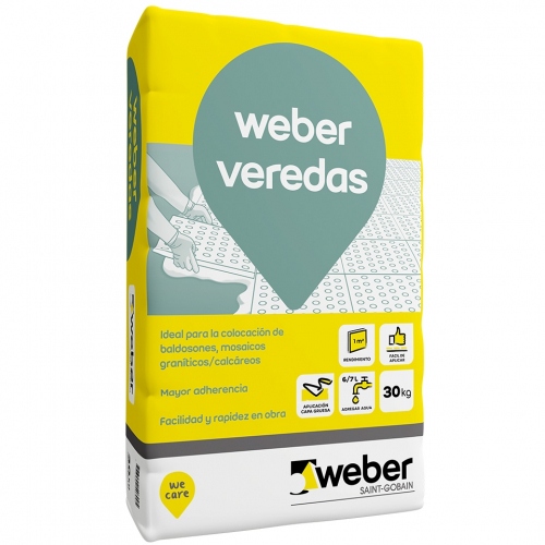 Adhesivo De Veredad Weber Col X 30 Kgs