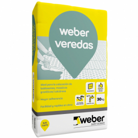 Adhesivo De Veredad Weber Col X 30 Kgs