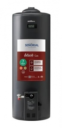 Termotanque Señorial Black A Gas 110 - 330091