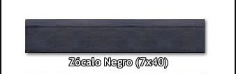 Zocalo Cementicio Lanik 07X40 Negro 5301
