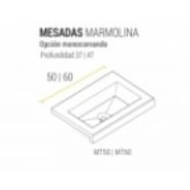 Mesada Schneider Marmolina 3 Ag Mm50B3