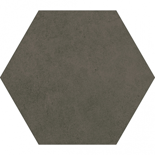 Misiones 17X19.5 Ceramica Hexagonal Cement Dark Bc1504 X Mt2
