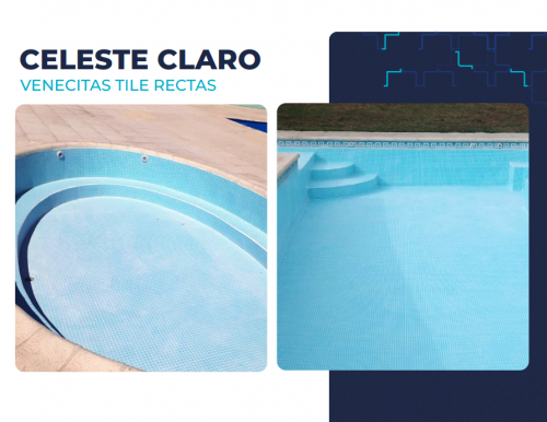 Venecita Venetile Celeste Claro 32.5X32.5
